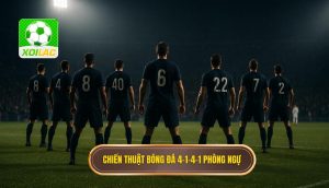 Chiến thuật bóng đá 4-1-4-1 phòng ngự