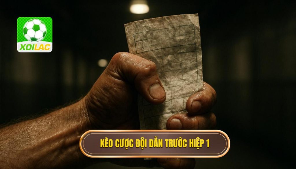 Kèo cược đội dẫn trước hiệp 1