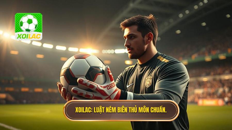 XOILAC_ Luật ném biên thủ môn chuẩn.