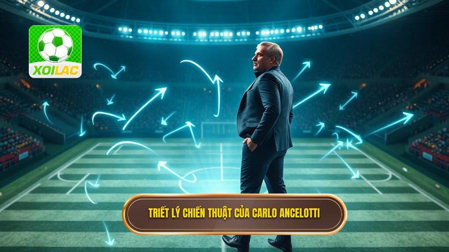 1. Triết lý cốt lõi trong Chiến thuật Carlo Ancelotti