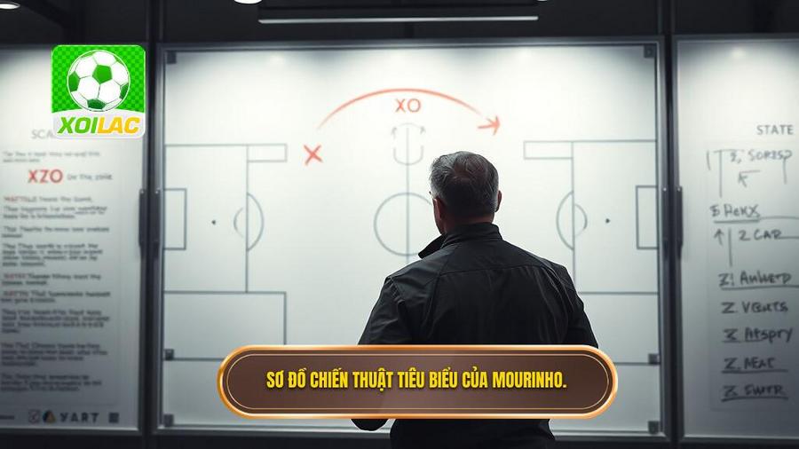 2. Các sơ đồ chiến thuật điển hình của Mourinho