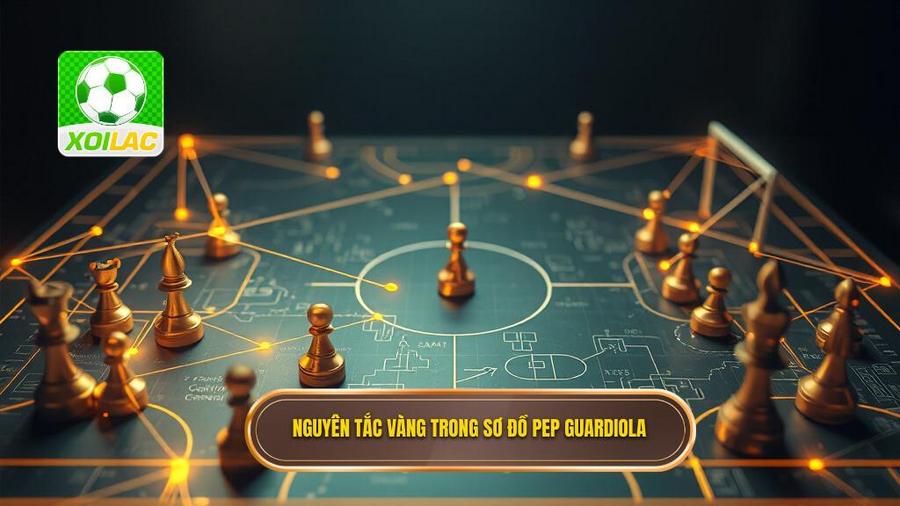 3. Các nguyên tắc vàng trong sơ đồ của Pep Guardiola