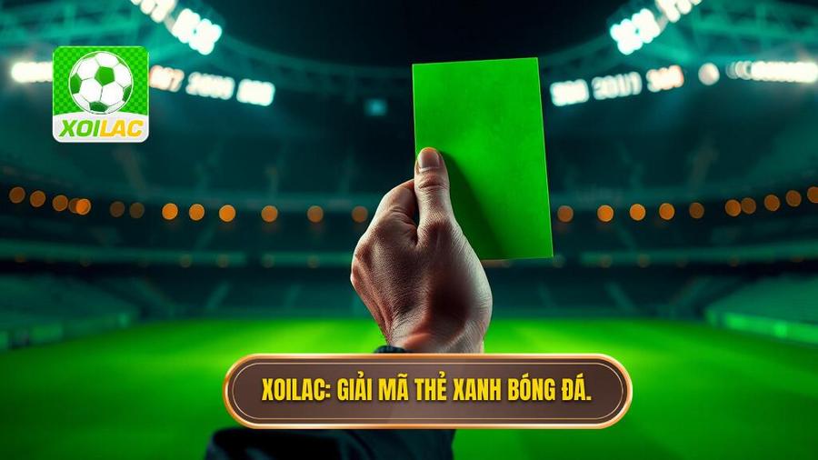 Thẻ xanh trong bóng đá là gì? Phân tích chi tiết về cuộc cách mạng kỷ luật mới